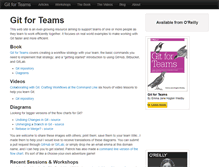 Tablet Screenshot of gitforteams.com